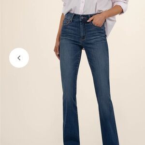 Kut from the Kloth Natalie High Rise AB FAB Bootcut Jeans